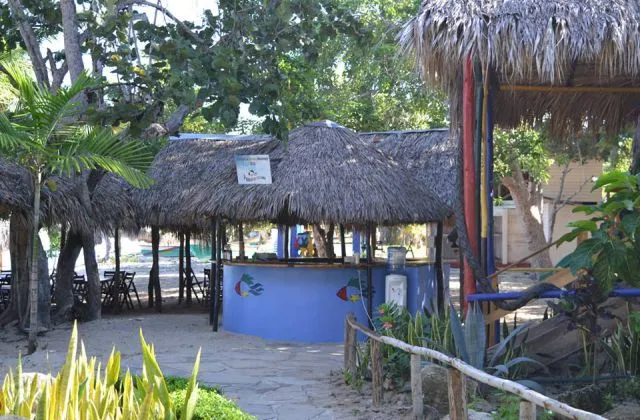 Punta Rucia restaurant beach